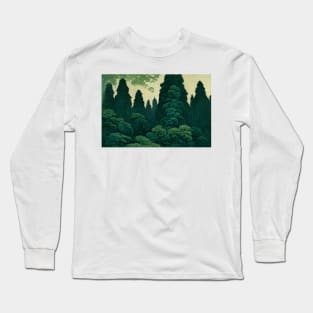 Green Forest Long Sleeve T-Shirt